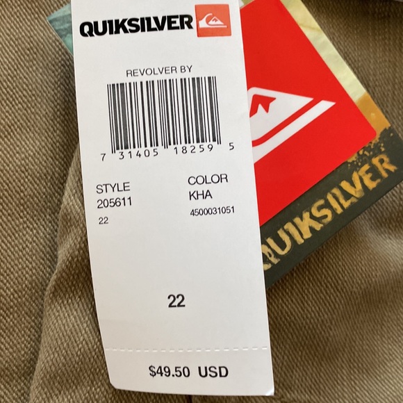 New Quicksilver strech Khaki Jeans 🍭 - Picture 7 of 7